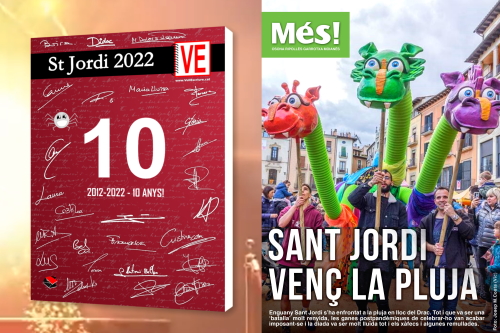 20220504-Sant_Jordi-Pocio_indesxifrable-Joc_pistes_nens_llegenda-Gamificacio-Llibre_relats_VullEscriure-Nit_lletres